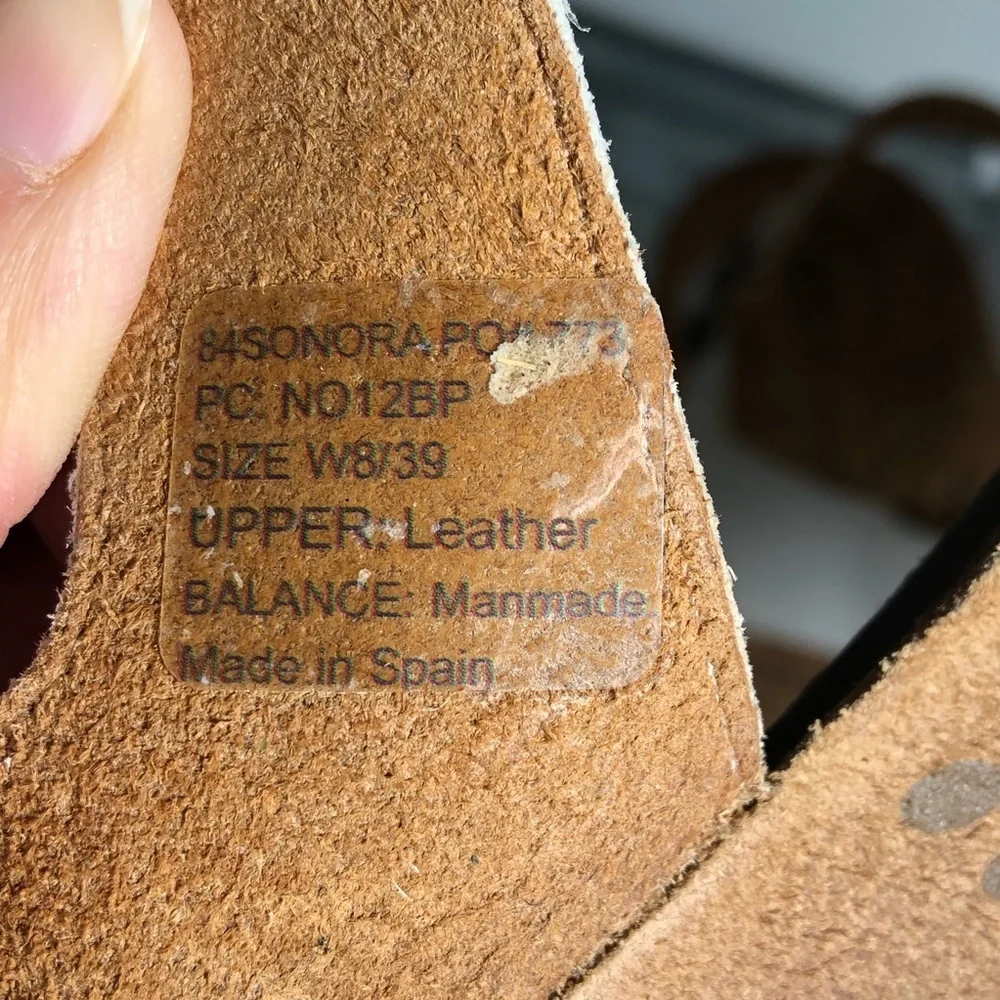 dr.andrew Weil Orthoheel Leather Sandals |